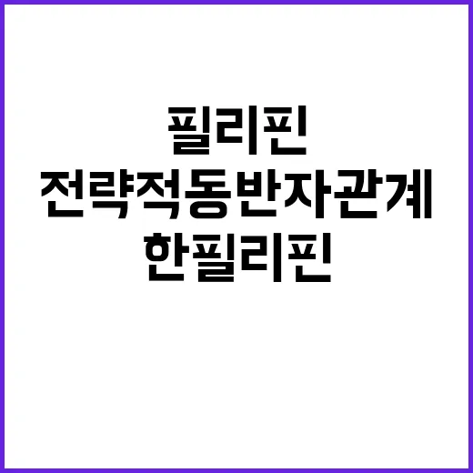 전략적 동반자 관계…