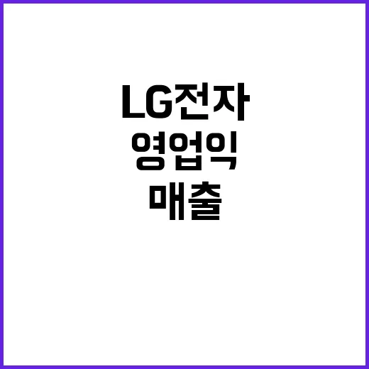 LG전자 최대 매출…