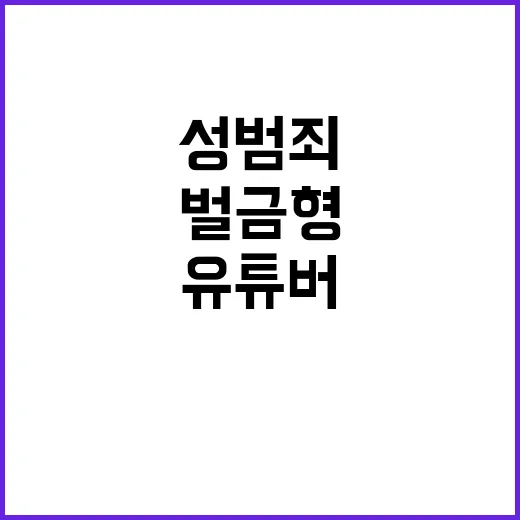 구제역과 유튜버 또 다른 성범죄 주장에 벌금형