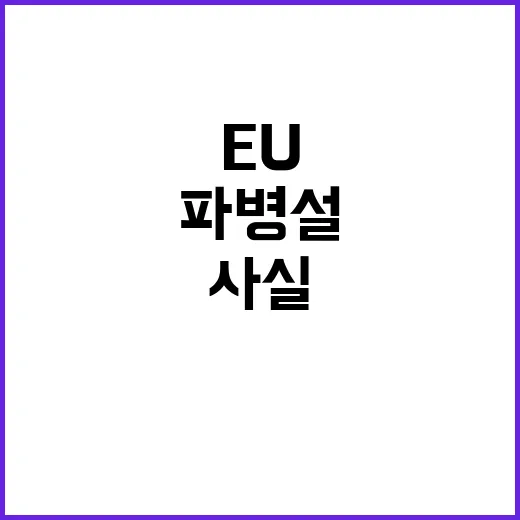 EU 북한 러 파병…