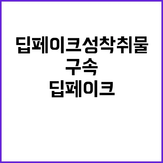 딥페이크 성착취물 …