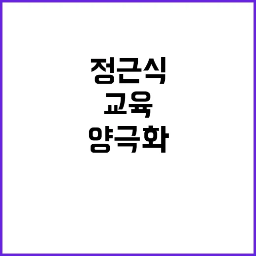 교육 양극화 해소 …