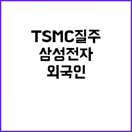 TSMC 질주… 삼…