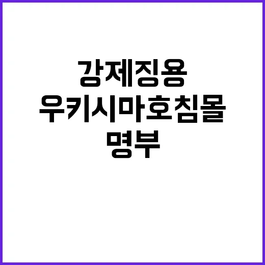 강제징용 피해 일본…