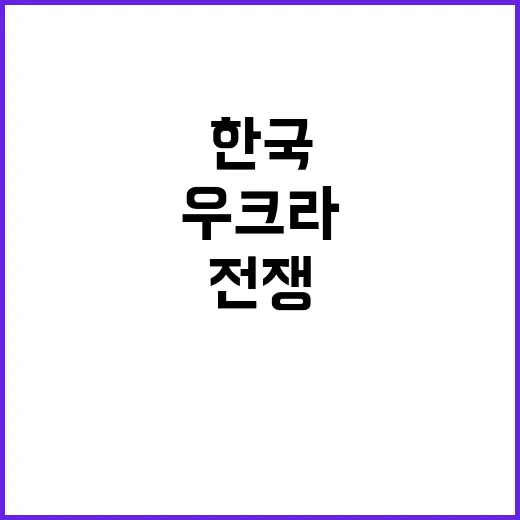 우크라 전쟁 한국 …