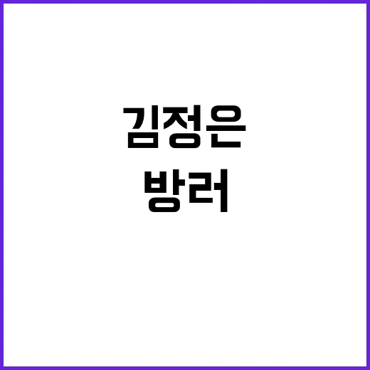 러 김정은 방러 뉴…