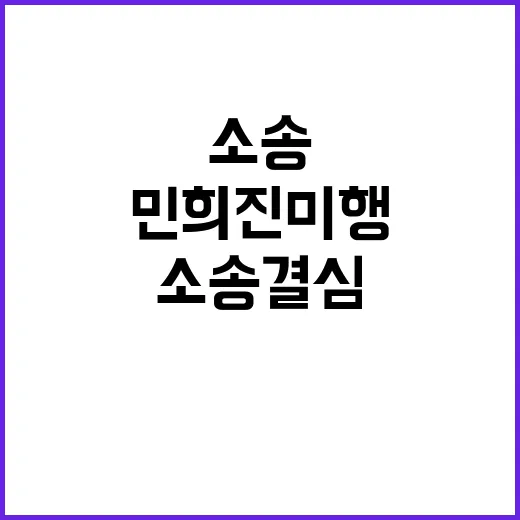 민희진 미행 위협 …