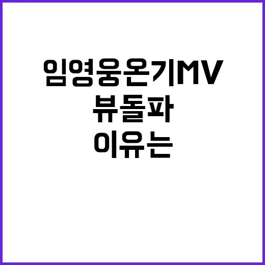 임영웅 온기 MV …