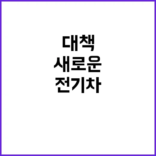 전기차 대책 “한 …