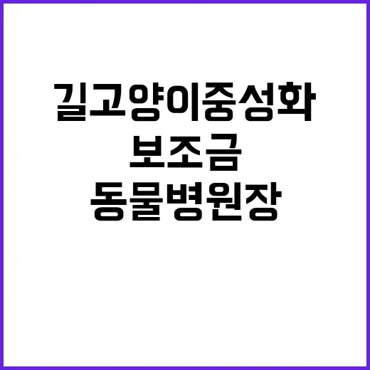 수천만원 길고양이 …