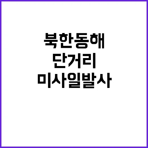 북한 동해 만의 단…