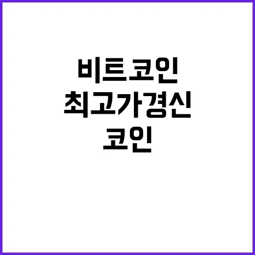 환율 급등! 비트코인 최고가 경신!