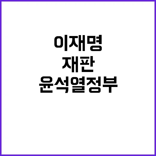 이 문장은 이재명의…