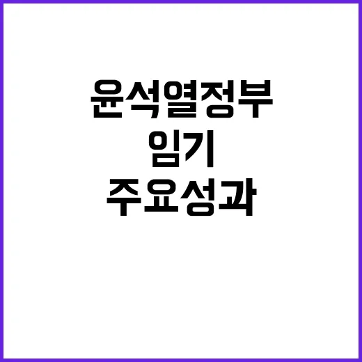 의료개혁 윤석열 정부의 임기 변환점과 주요 성과!