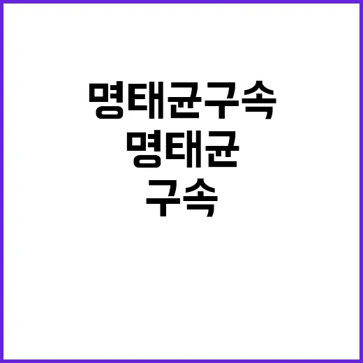 명태균 구속 수사 …