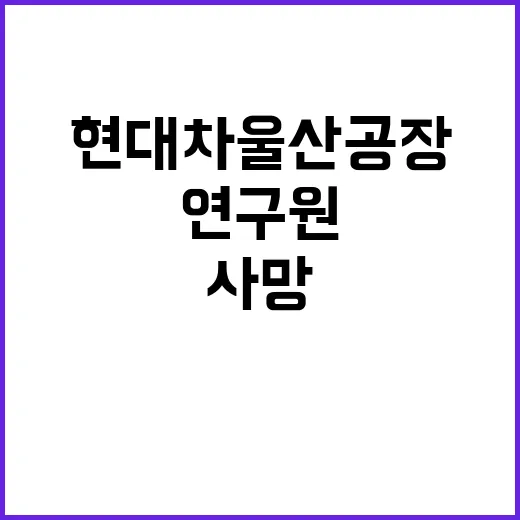 사망 사고 현대차 …