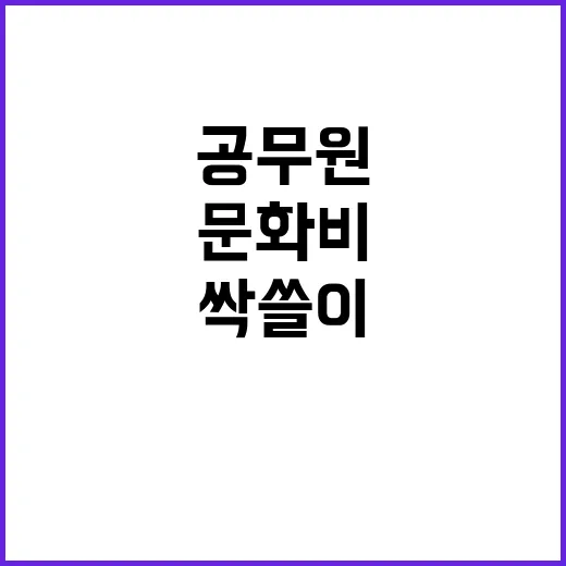 “선착순 문화비 4…