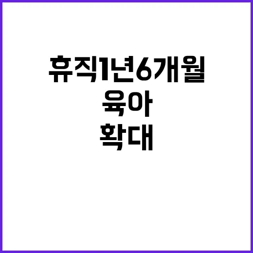 한부모 육아휴직 1…