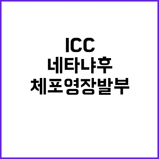 ICC 체포영장 발부된 네타냐후 이후 상황은?