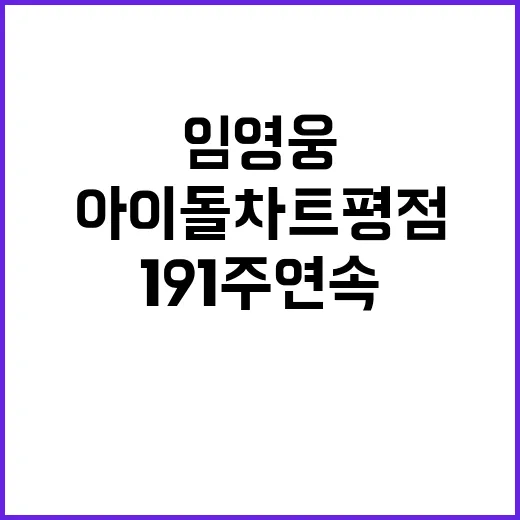 임영웅 191주 연…