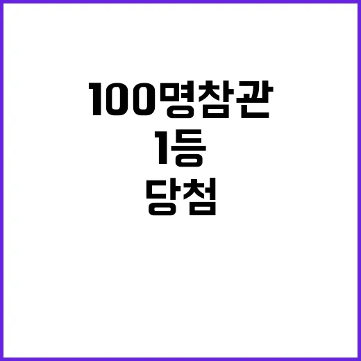 1등 판매점 공개 국민 100명 참관 당첨 숫자