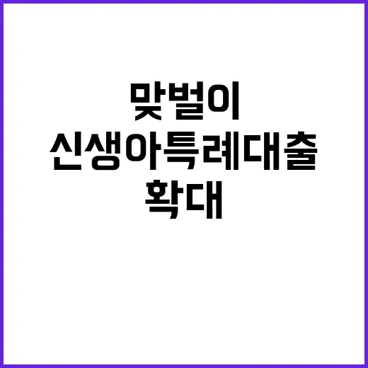 신생아 특례 대출 맞벌이 소득 2억 원까지 확대