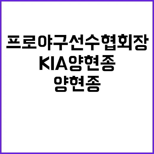 KIA 양현종 새로…