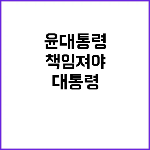 반헌법적 권한 윤 대통령은 책임져야!