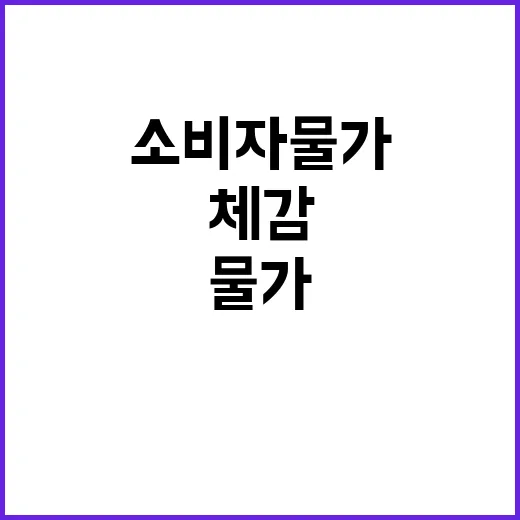 소비자물가 안정 체…