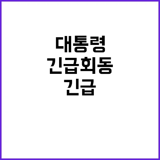 “대통령 방문설 야…