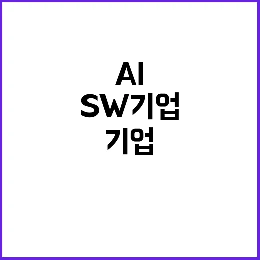 AI 성장 SW기업…