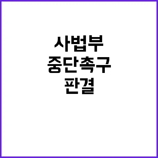 사법부 판결 기업 …