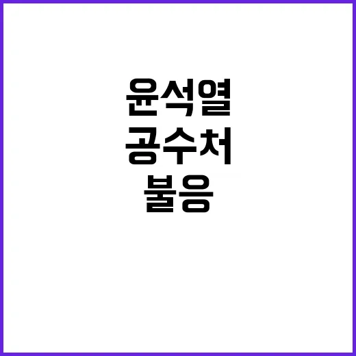 공수처 윤석열 측의…