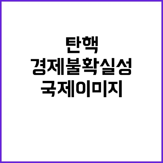 탄핵 사태 미국 경…