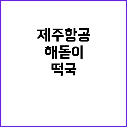 해돋이 대신 위로……