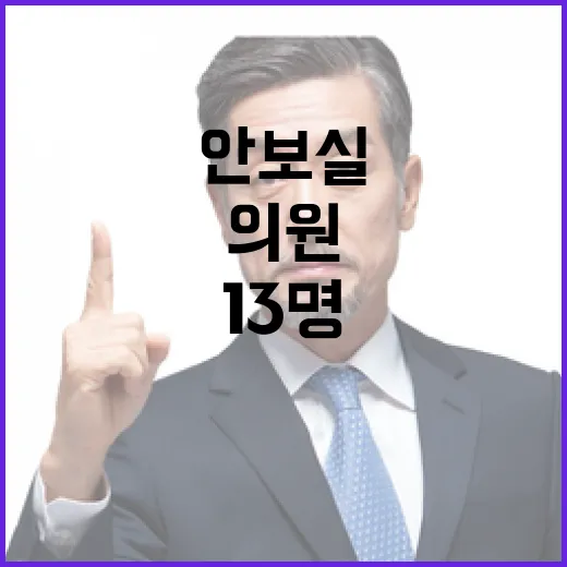 안보실 허위 고발 …