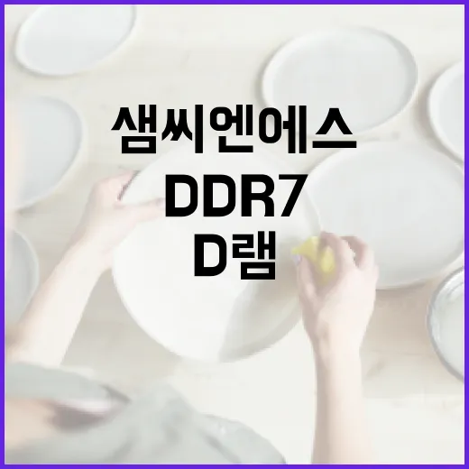 DDR7 샘씨엔에스…