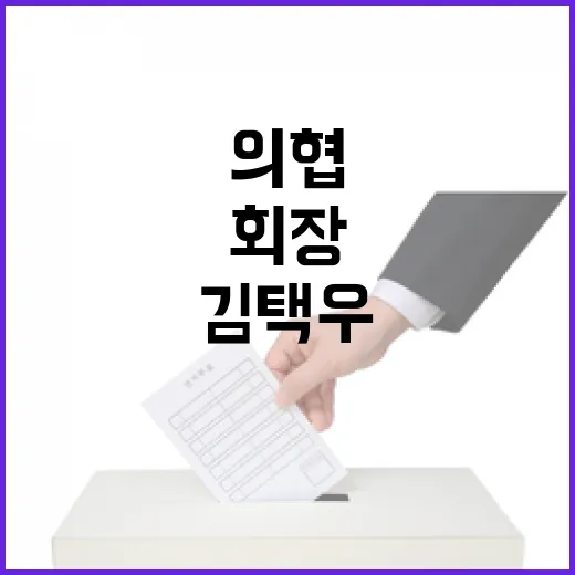 강경파 의협회장 김택우 폭주기관차 멈춰야