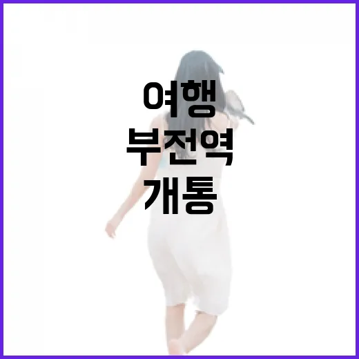 부전역 개통! 맞춤…