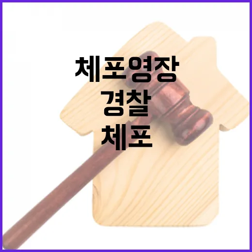 체포영장 재집행 경…