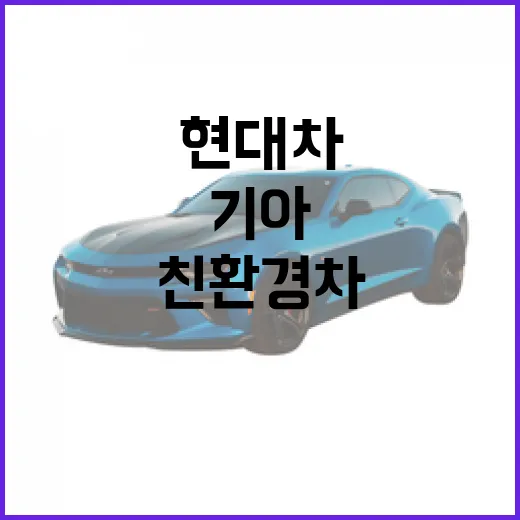 친환경차 수출 현대차·기아의 역대 최대 기록!