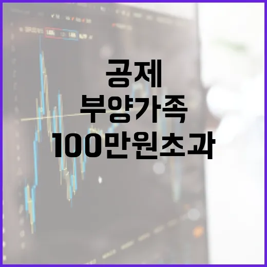 부양가족 소득 100만원 초과 세액 공제 불가!