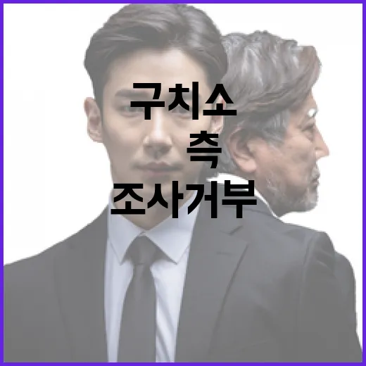 구치소 지지자들 집결…尹 측 조사 거부 이유!