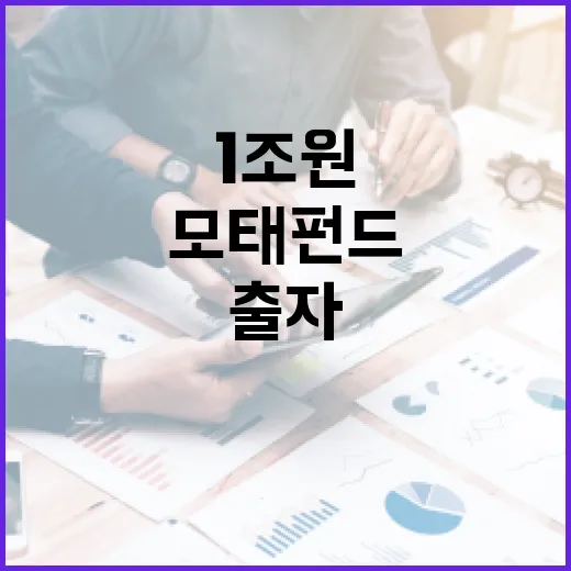 모태펀드 1조원 출…