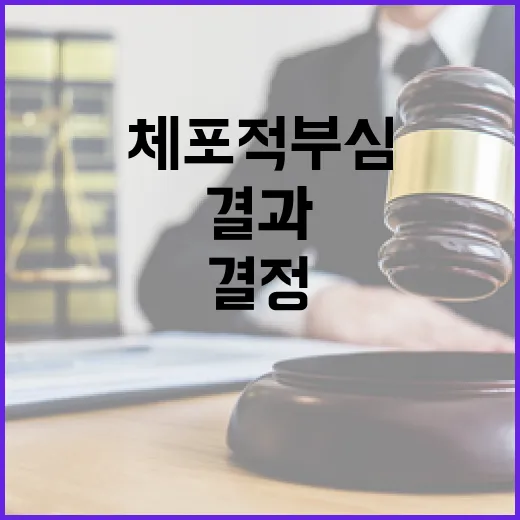 체포적부심 결과 밤…