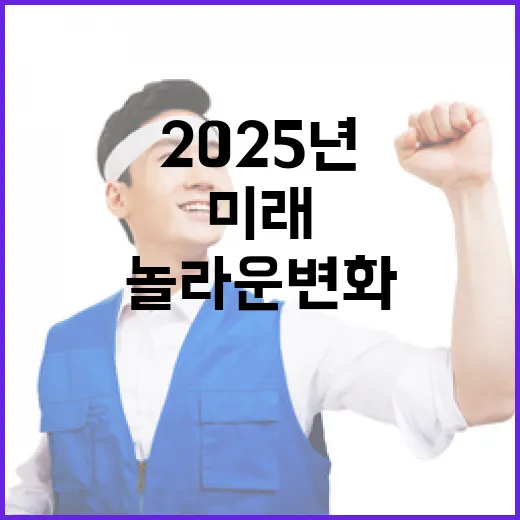 미래 2025년의 …