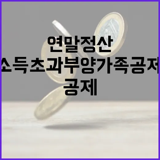 연말정산 소득 초과…