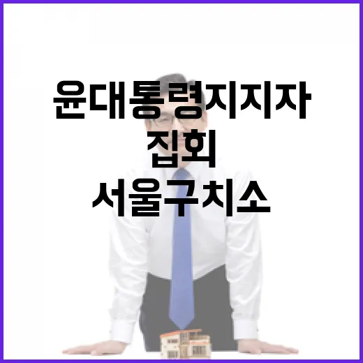 윤 대통령 지지자들…