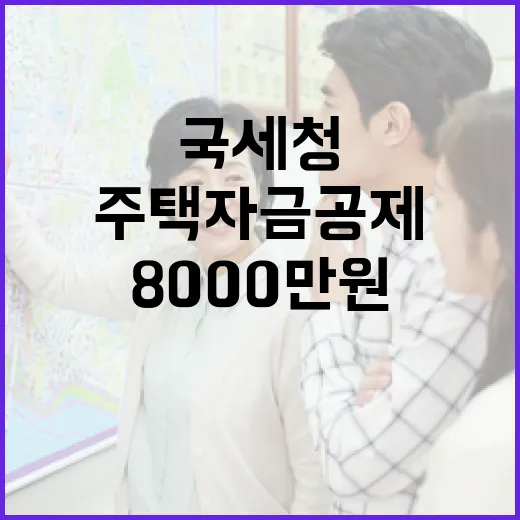 국세청 주택자금공제…