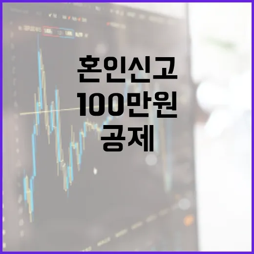 혼인신고 100만원 환급! 6세 이하 의료비 공제!